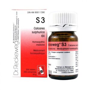 Dr Reckeweg S3 - Calcarea Sulphurica